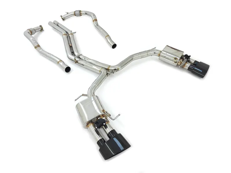 Audi RS6 Avant RS7 RSQ8 Stainless Steel Titanium Valved Titanium Catback Exhaust