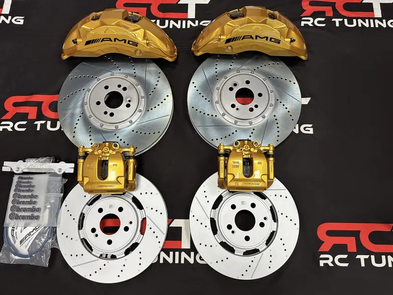 Mercedes-Benz GLS63 GLE63 W167 AMG Big Brake Kit Calipers Front Rear 10P Custom