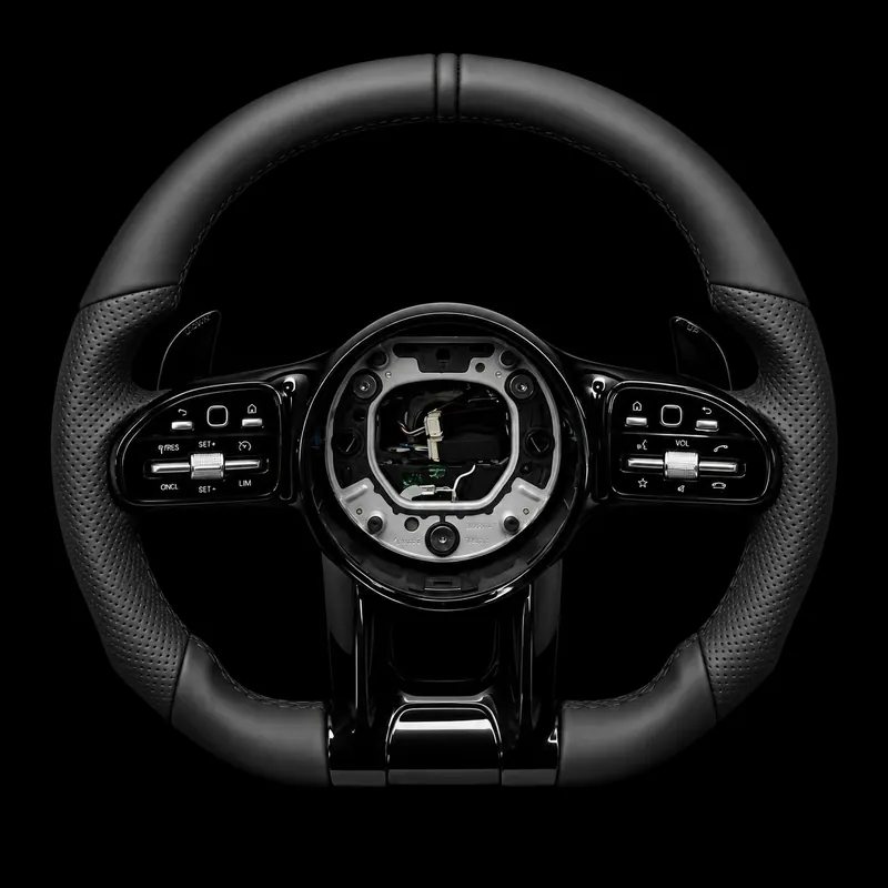 Mercedes-Benz Custom Carbon Fiber & Alcantara Steering Wheel