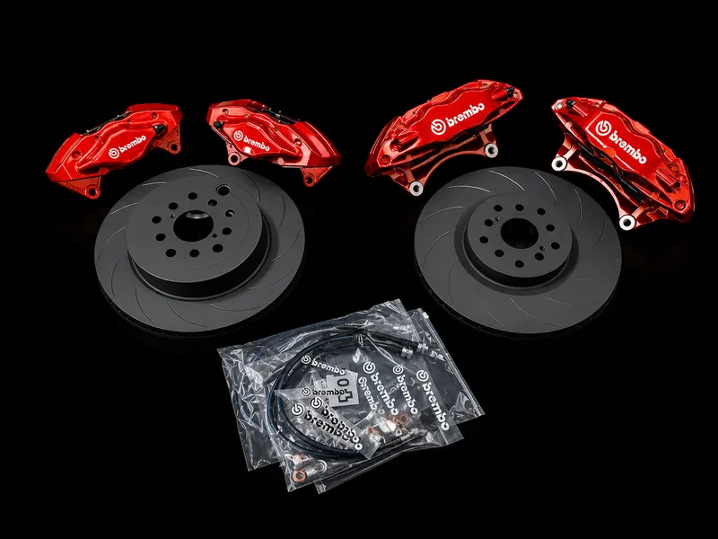 Subaru WRX BRZ Toyota FRS 86 Scion Calipers BBK Package Rotors Pads Brembo