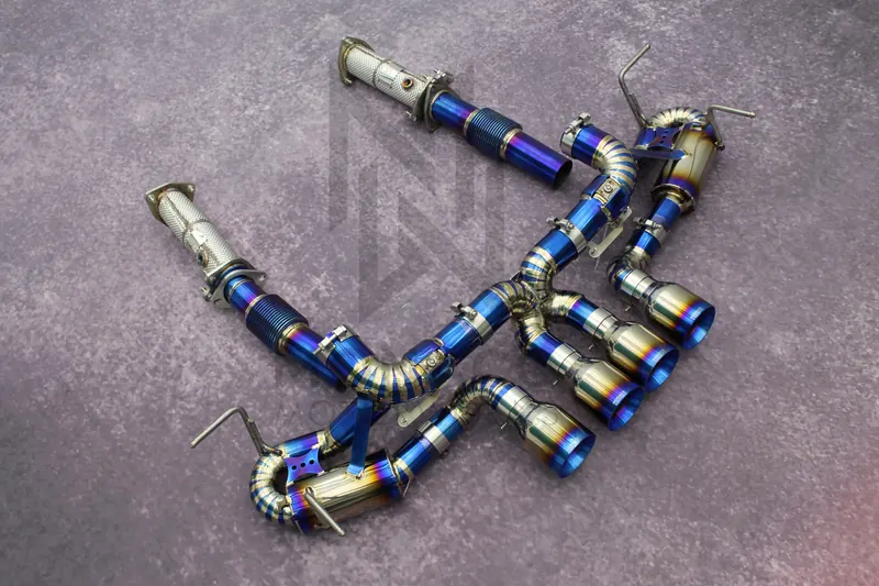 Corvette Z06 ZO6 Stainless Steel/Titanium Valved 3in Catback Exhaust 2020+